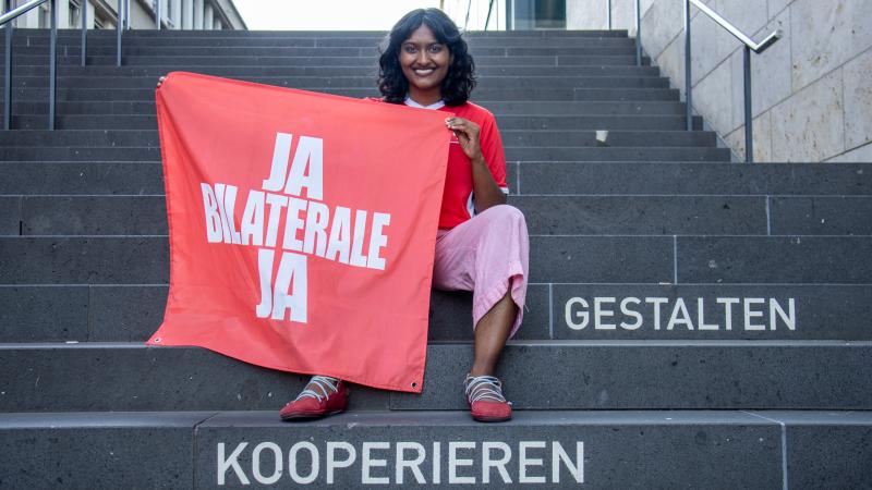 Maya Tharia-Frauen für die Bilateralen