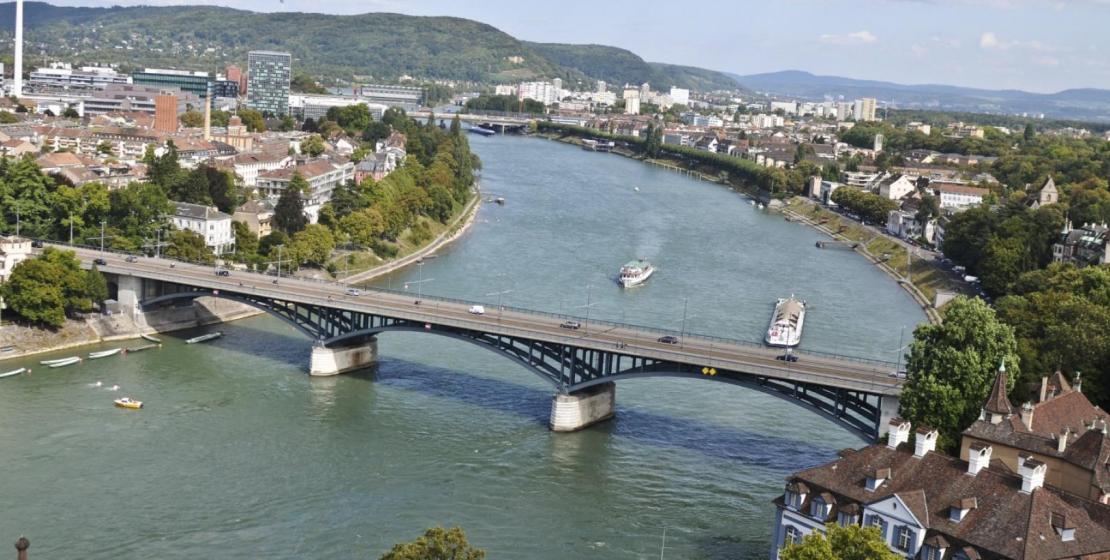 Basel Rhein Schiffahrt